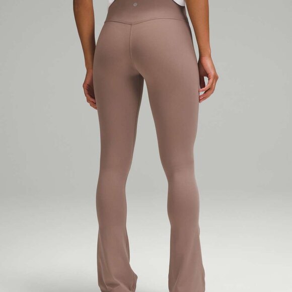 Lululemon Align High Rise Mini-Flare Pant 32" Taupetastic 12 - Picture 1 of 11